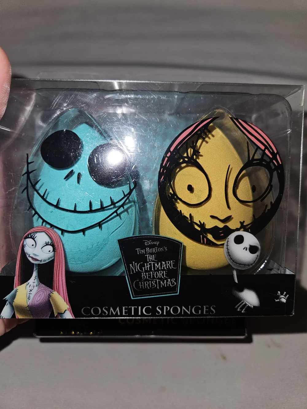 Disney Cosmetic Sponges Nightmare Before Christmas, Little Mermaid Ariel Ursula